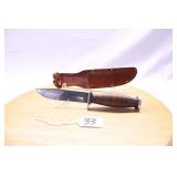 SCHRADE WALDEN #H15 STACKED LEATHER 9.75"