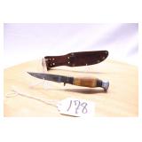 OFCO GERMANY FIXED BLADE STAG HANDLE 6"