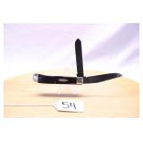 CASE TRAPPER BONE HANDLE #6254 4"