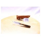 ANZA WOOD TROUT KNIFE 6" W/SHEATH