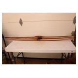 THREE UNMARKED LONG BOWS