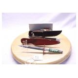 THREE ASSORTED  KNIVES