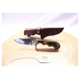 VOSLER WOOD HANDLE #2466 8" CUSTOM SHEATH