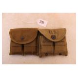 FOUR M1 CARBINE 15RDS MAGS W/ POUCHS