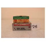 37RDS OF ASSORTED 308 WIN 150GR