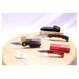 THREE ASSORTED BUCK KNIVES