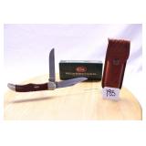 CASE 6265 FOLDING HUNTER WOOD 5.5" SHEATH