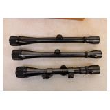 FLAT OF ASSORTED WEAVER SCOPES