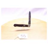 ROBERT KLAAS BONE HANDLE COPPERHEAD LOCKBACK