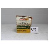 95RDS OF ASSORTED 41 REM MAG