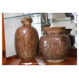 2 CERAMIC VASES