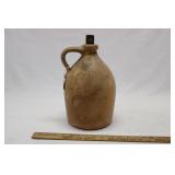 BROWN STONEWARE JUG