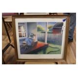 'WARM SUMMER BREEZES' FRAMED PRINT
