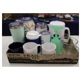 COFFEE MUGS, CUPS, & DRINKING GLASSES