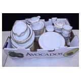 NORITAKE CHINA #5084 GOLDLANE SET