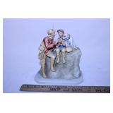 NORMAN ROCKWELL SUMMER - TROUT DINNER 1276/2500