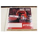 STIHL MS310 CHAINSAW ADVERTISEMENT