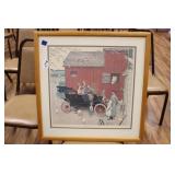 NORMAN ROCKWELL MODEL T ARTWORK