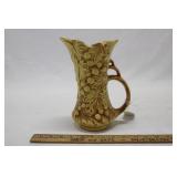 MCCOY POTTERY GRAPES & LEAVES PITCHER PLANTER