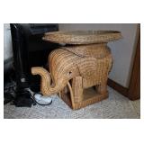 WICKER ELEPHANT