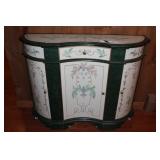 ORNATE CURVED CABINET