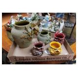 DECORATIVE FLOWER POTS