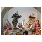 PIERROT CLOWN DESIGN DOLLS