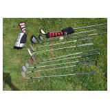 ASSORTED TITLEIST GOLF CLUBS