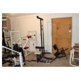 LAT PULL DOWN MACHINE W/ ACCESSORIES