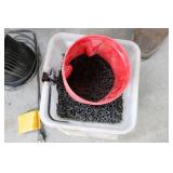 BUCKET OF 1 1/4" DRYWALL SCREWS