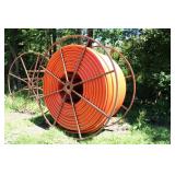 SPOOL W/ 2" CONDUIT 96" DIA. 43 1/4" WORKING WIDTH