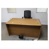DESK & CHAIR 60" X 30" X 30"