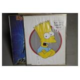 IRON MAIDEN & SIMPSONS POSTERS