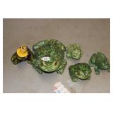 CERAMIC FROGS