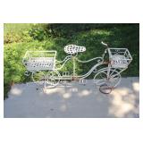 METAL DECORATIVE BIKE PLANT STAND
