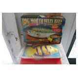 BIG MOUTH BILLY BASS (NIB) & RAINBOW REEF FISH TOY