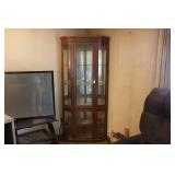 CURIO CABINET 76" X 36" X 18"