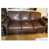 3PC SMITH BROTHERS LEATHER LIVING ROOM SET