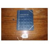 LINCOLN HEAD CENT BOOK - INCOMPLETE