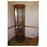 CURIO CABINET 24" X 10" X 72"