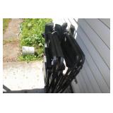 TWO FOLDING LAWN CHAIRS