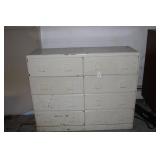 WHITE DRESSER 43 1/2" X 14" X 35"