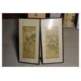 TWO ASIAN ARTWORK PIECES