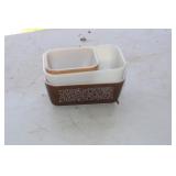 PYREX 502-B, 0502, & 501-B PINK GOOSEBERRY
