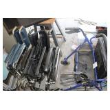 (2) WHEEL CHAIRS & WALKER