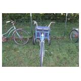 BLUE HOME MADE TRI-CYCLE