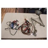 JUMPER CABLES, WORK LIGHT & MAINTENANCE CHARGER