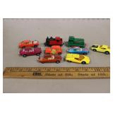 ASSORTED SUPERFAST MATCHBOX CARS & TRAIN