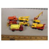 OLDER CONSTRUCTION MATCHBOX TOYS