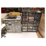 (2) HARDWARE ORGANIZERS FULL OF HARDWARE
